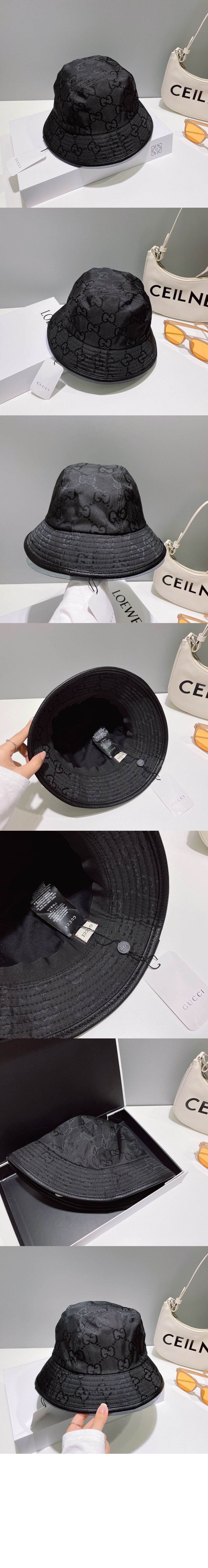 점보 GG 캔버스 버킷햇 681256 > 구찌