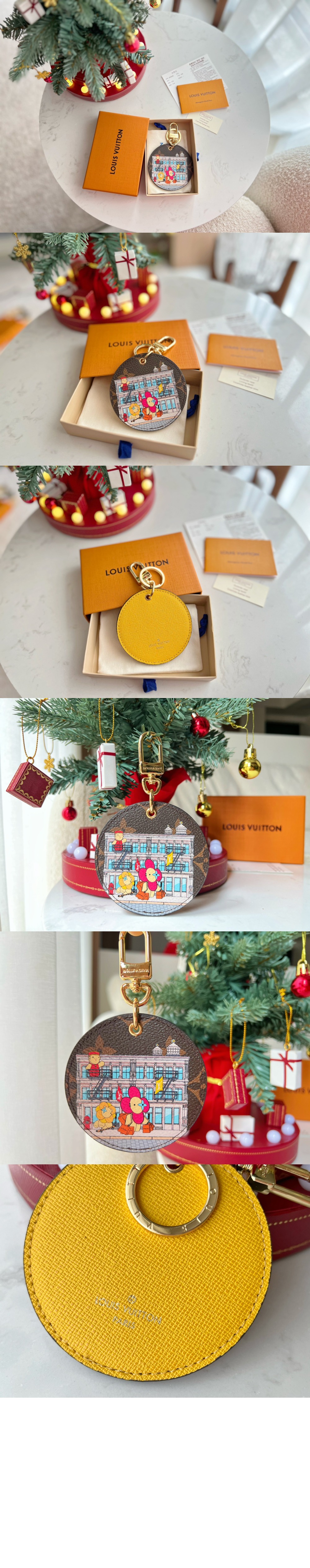 일러스트 Xmas 뉴욕 백 참 & 키 홀더 M00873 > Etc - 기타제품