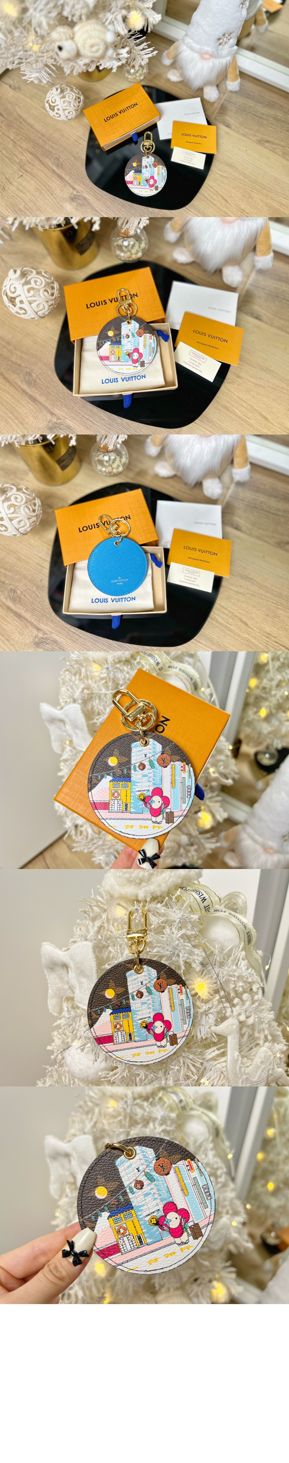 일러스트 Xmas 도쿄 백 참 & 키 홀더 M00881 > Etc - 기타제품