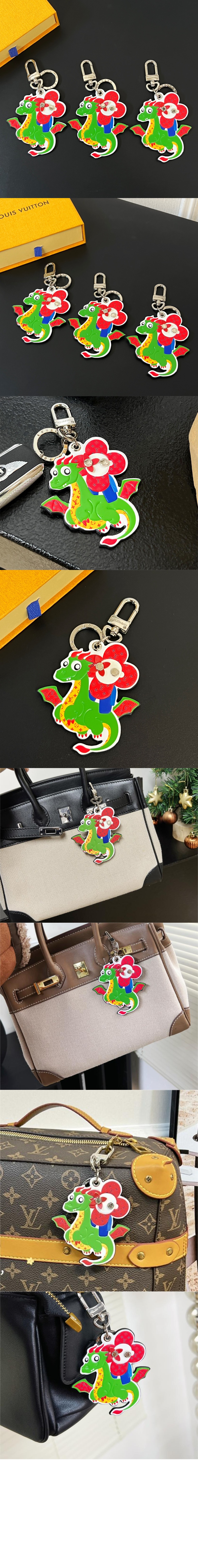 LV 드래곤 비비안 피규어 키홀더 & 백 참 M01466 > Etc - 기타제품