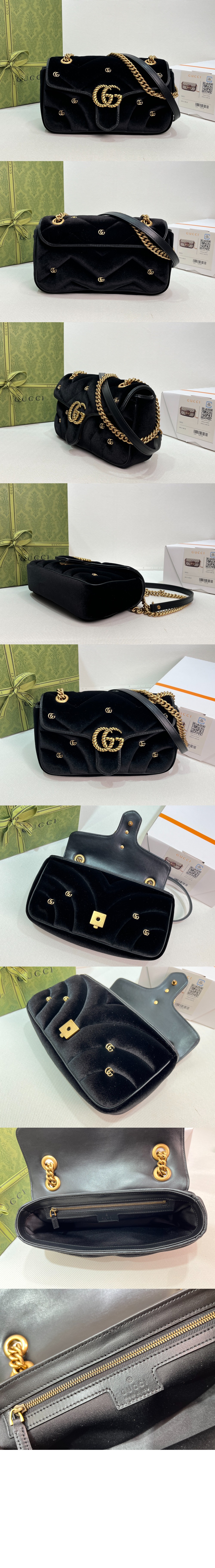 GG 마몽 스몰 숄더백 443497 > GG Marmont - GG 마몽