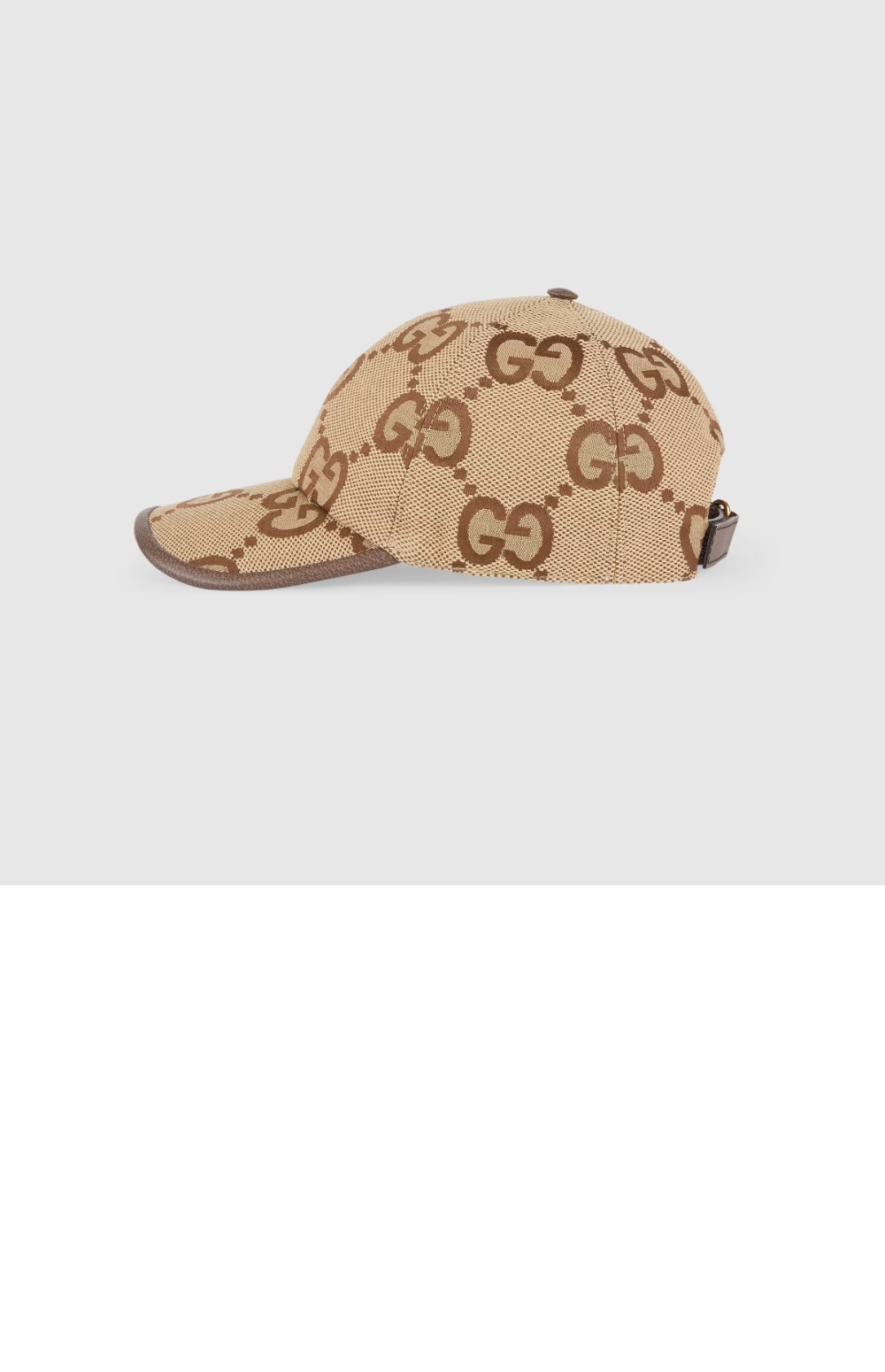 점보 캔버스 베이스볼 캡 681264 > 구찌