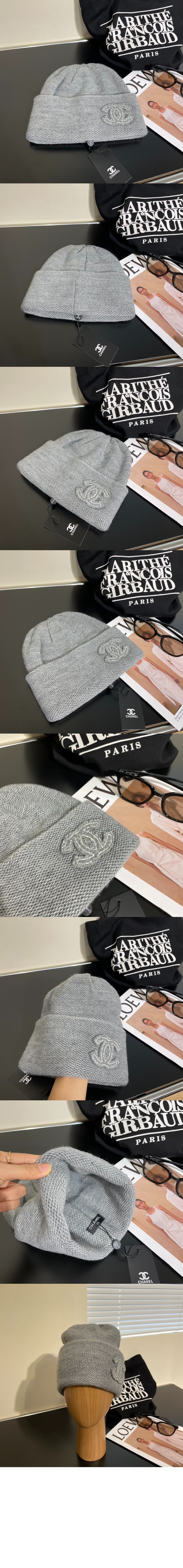 로고 비니 AA2718 > 샤넬