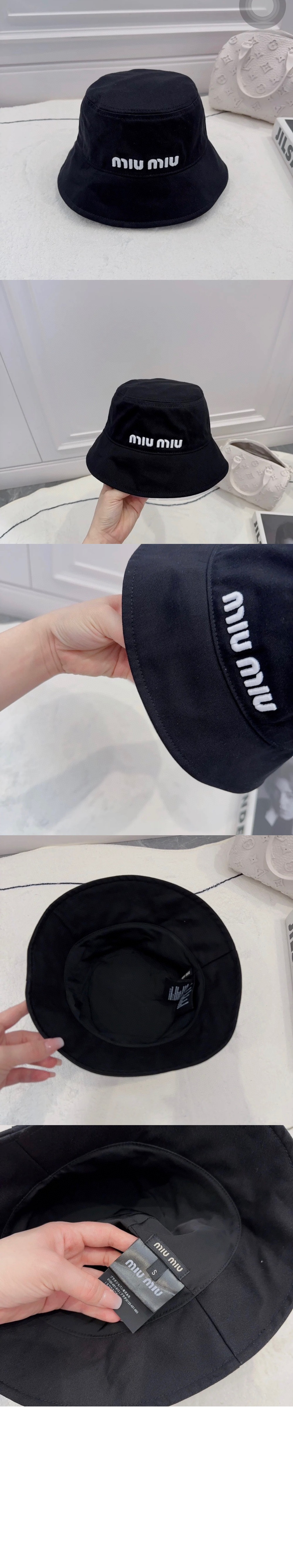 로고 버킷햇 5HC196 > 미우미우