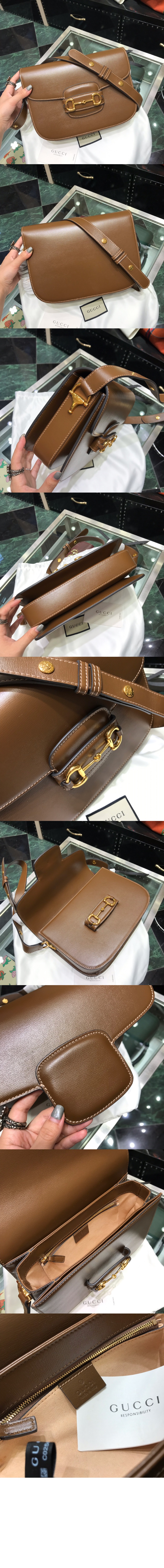 홀스빗 1955 숄더백 레더 602204 > Horsebit 1955 - 홀스빗 1955