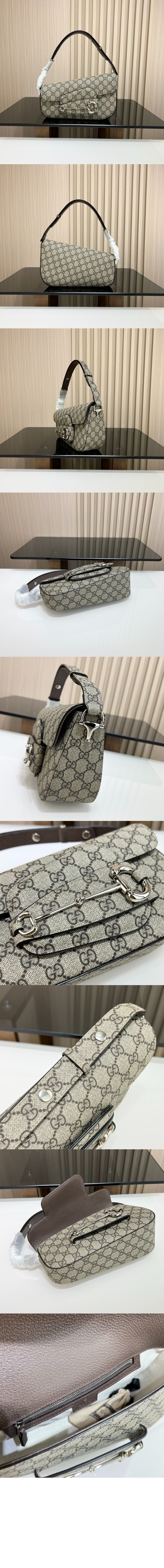 홀스빗 1955 스몰 숄더백 764155 > Horsebit 1955 - 홀스빗 1955