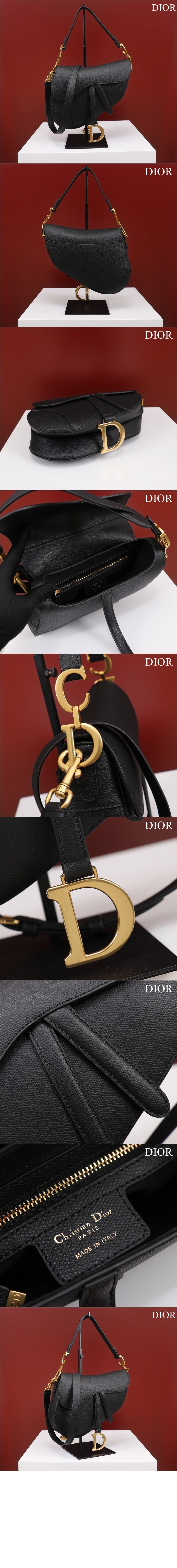 스트랩 새들백 그레인드 미듐 M0455 > Saddle - 새들