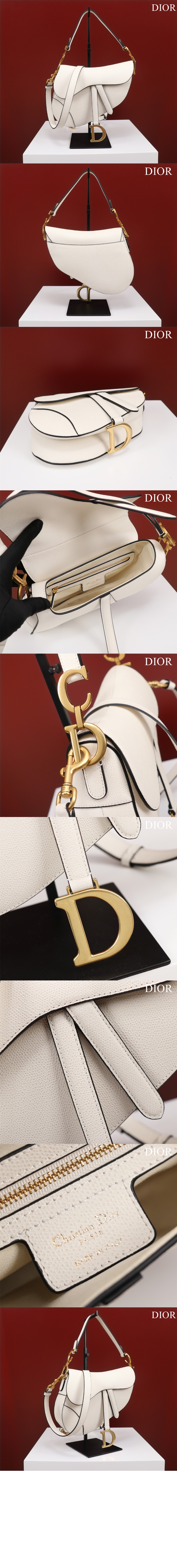 스트랩 새들백 그레인드 미듐 M0455 > Saddle - 새들