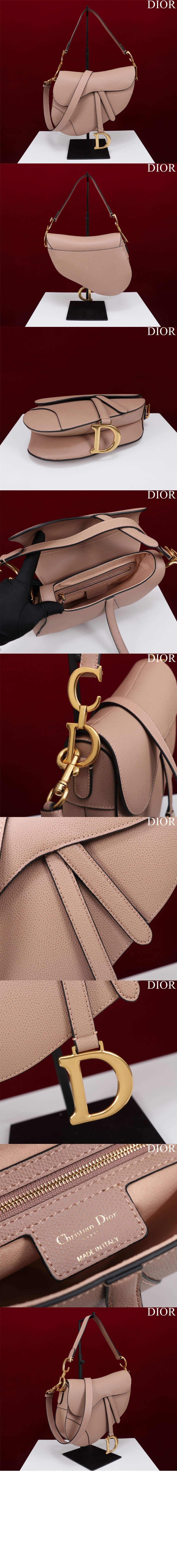 스트랩 새들백 그레인드 미듐 M0455 > Saddle - 새들