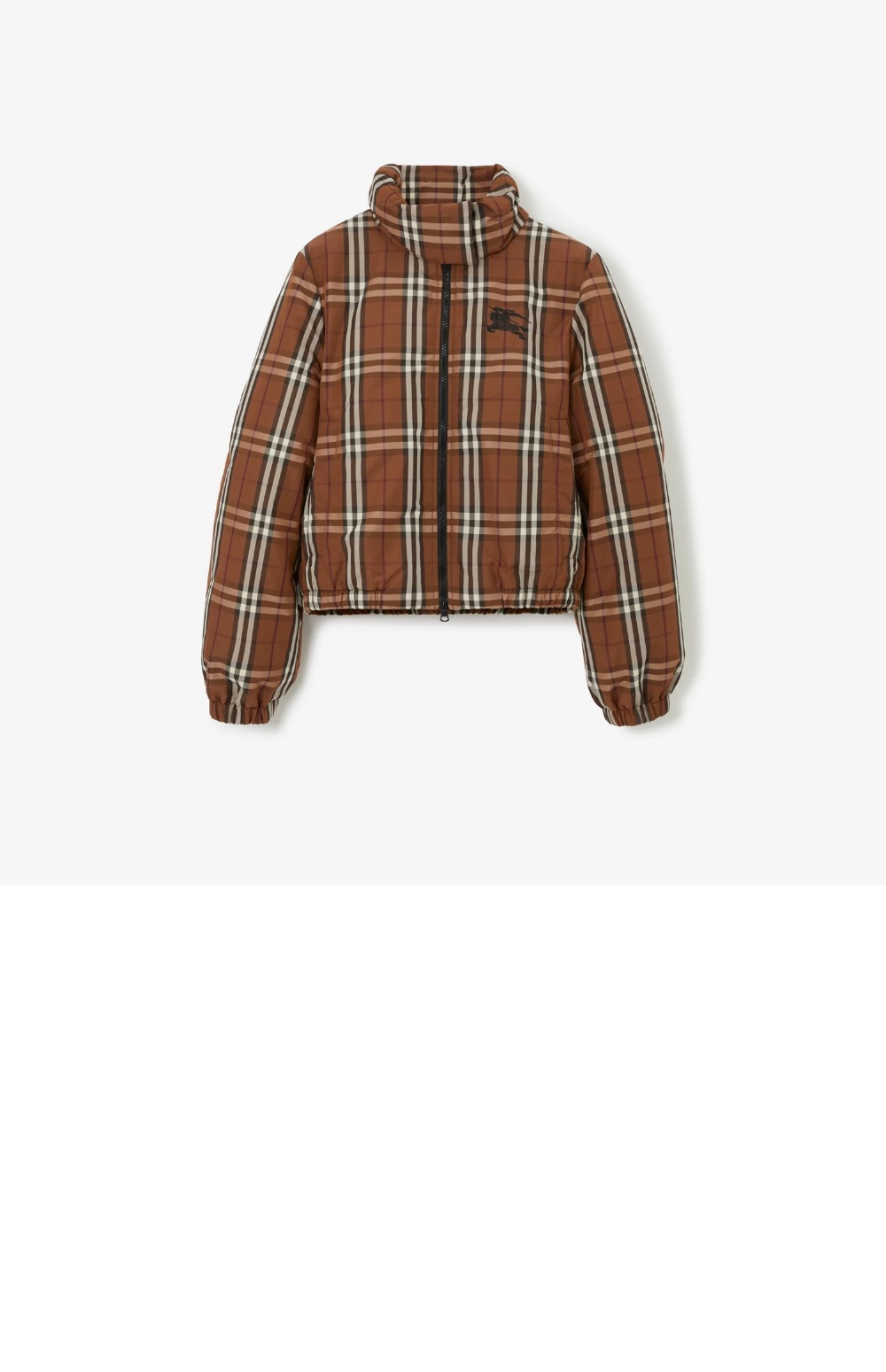 크롭 체크 나일론 퍼퍼 재킷 > Etc - 기타제품