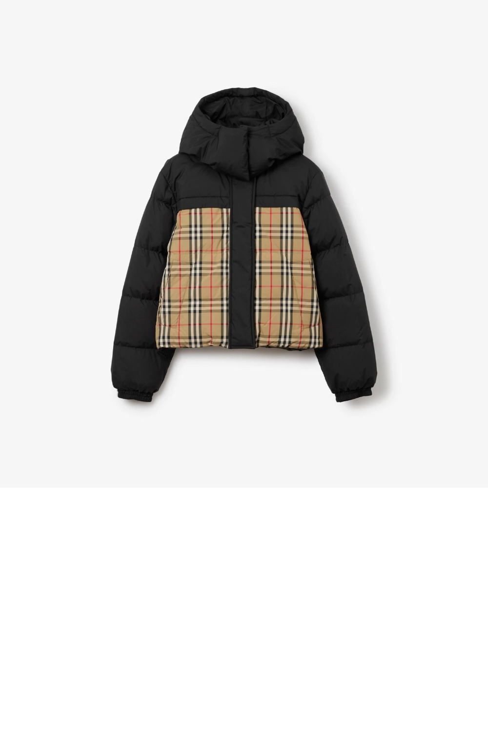 크롭 리버시블 체크 퍼퍼 재킷 > Etc - 기타제품