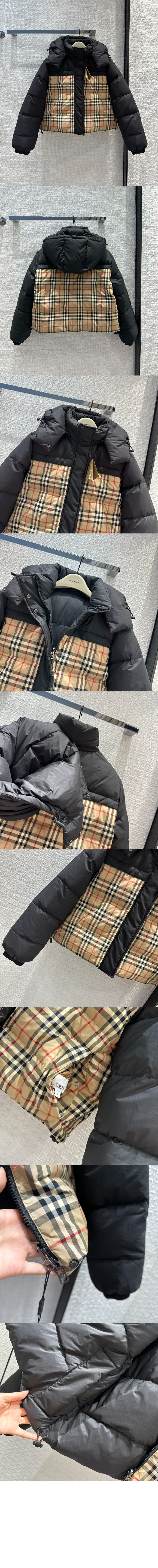 크롭 리버시블 체크 퍼퍼 재킷 > Etc - 기타제품