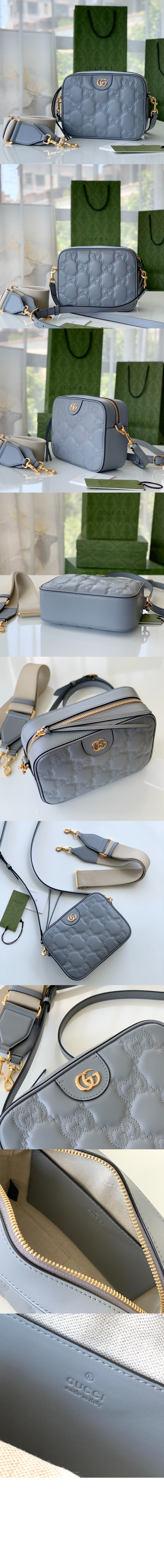 GG 마몽 마틀라세 스몰 토트백 ‎702234 > GG Marmont - GG 마몽