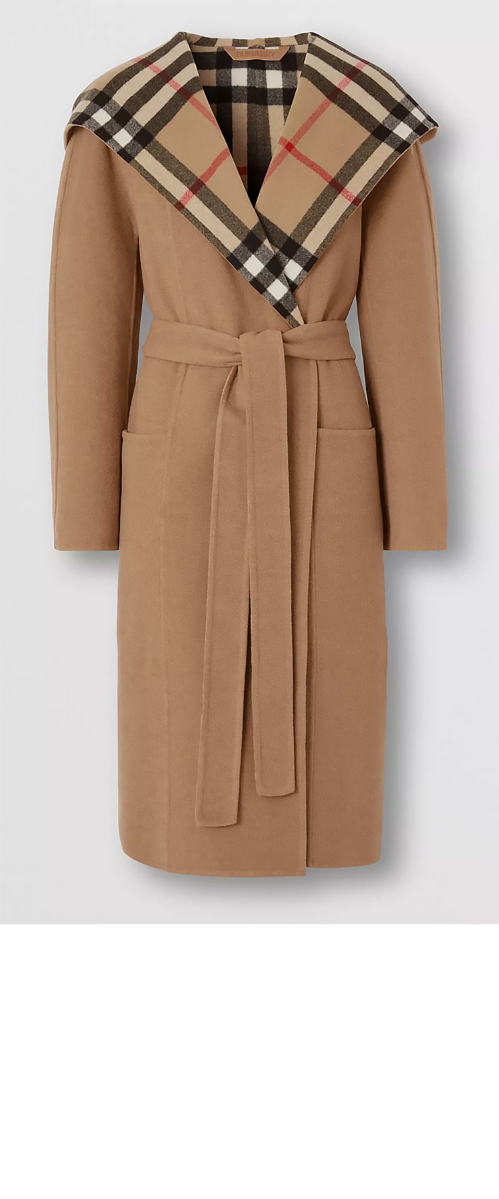 리버시블 체크 울 코트 > Etc - 기타제품