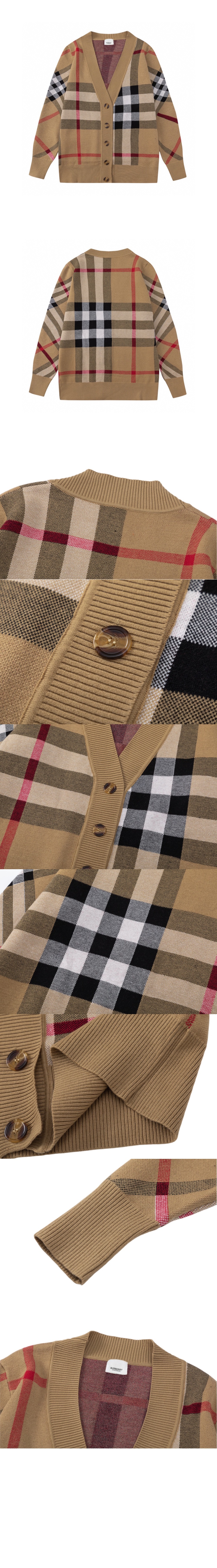 체크 울 블렌드 가디건 > Etc - 기타제품