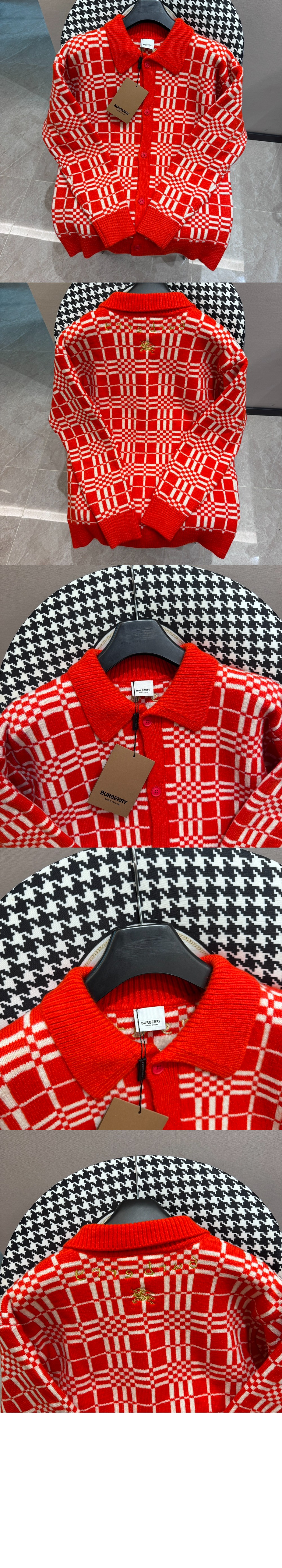 체크 울 블렌드 가디건 > Etc - 기타제품