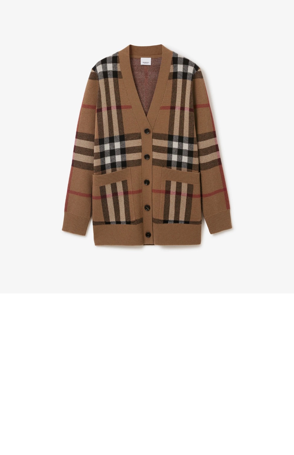 체크 울 캐시미어 가디건 > Etc - 기타제품