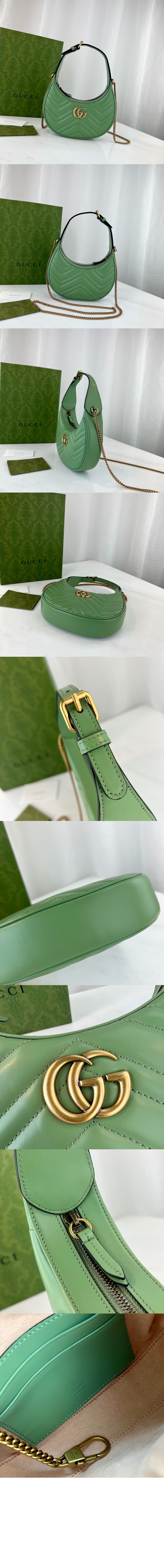 마몽 하프문 쉐입 미니백 699514 > GG Marmont - GG 마몽