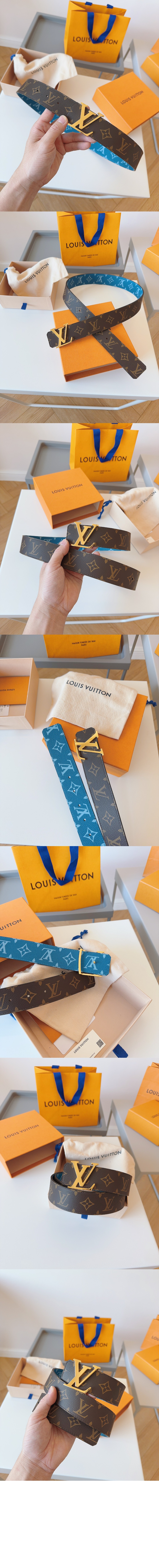 LV 이니셜 리버서블 벨트 M8394U > 루이비통