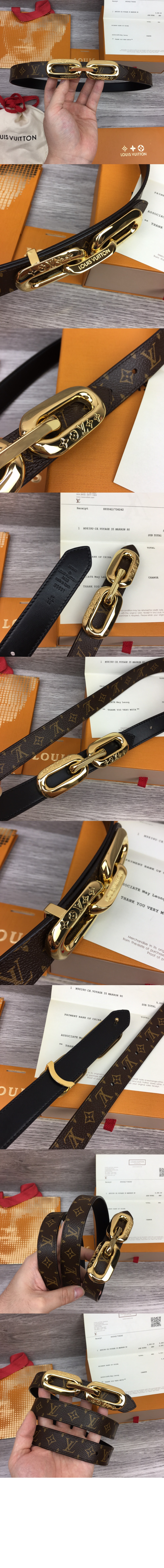 LV 에지 리버서블 벨트 M0691W > 루이비통