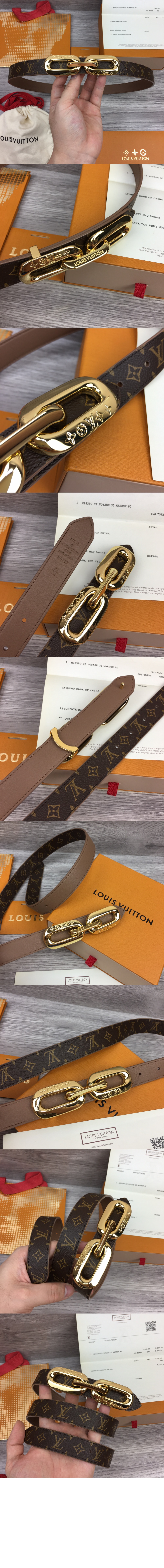 LV 에지 리버서블 벨트 M0691W > 루이비통