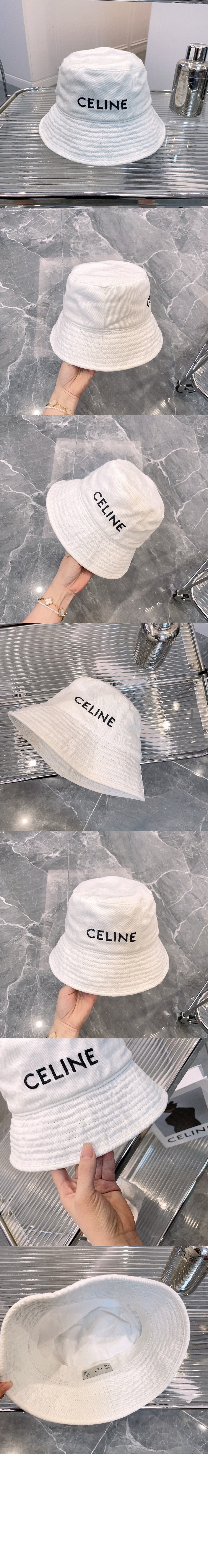 자수 버킷햇 2AUO49 > 셀린느