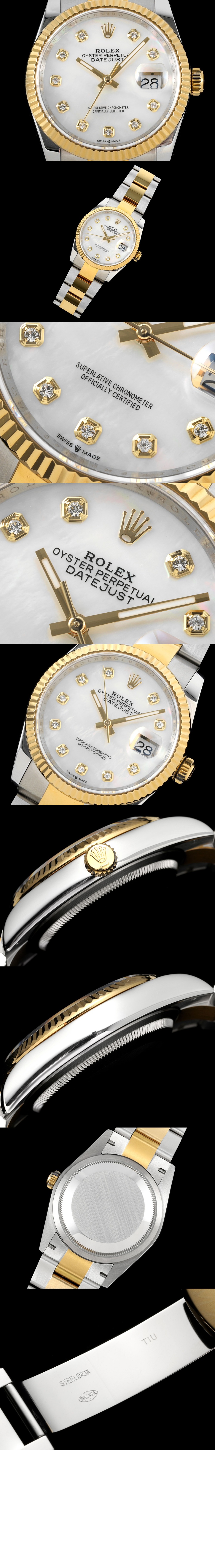 데이저스트 콤비 36 126233 > Datejust - 데이저스트