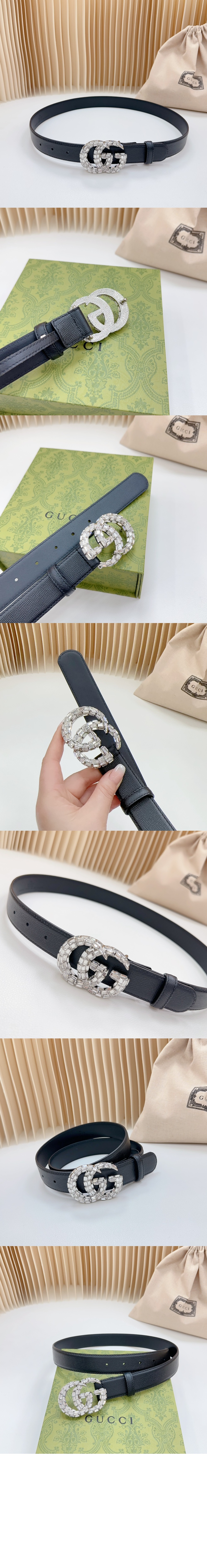 GG 씬 벨트 ‎772651 > 구찌