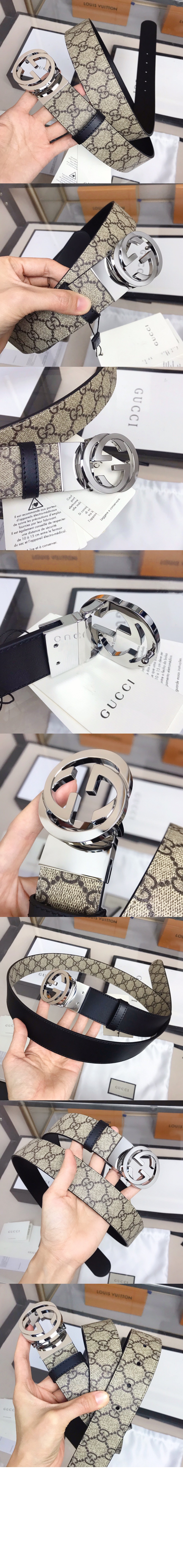 구찌 시그니처 레더 벨트 473030 > 구찌