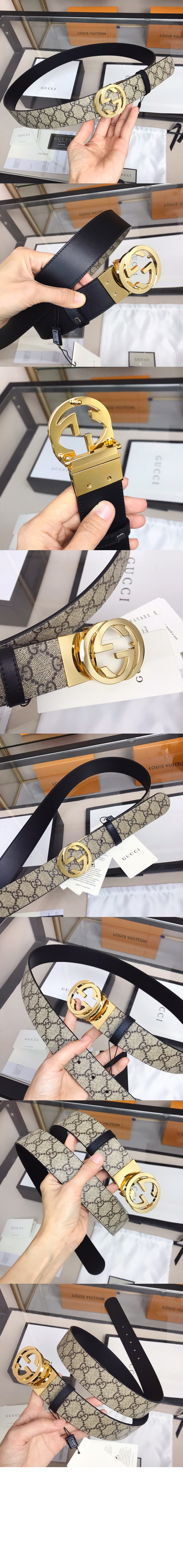 구찌 시그니처 레더 벨트 473030 > 구찌