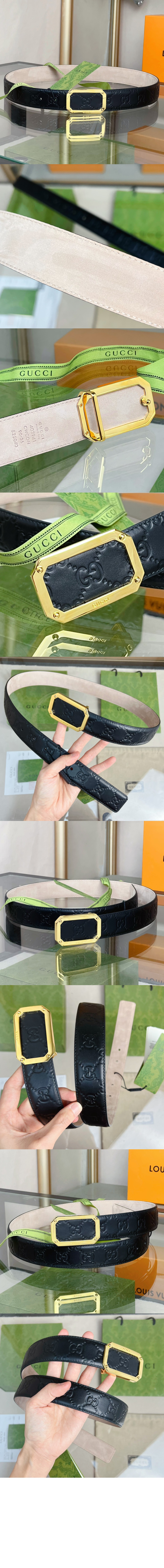 구찌 시그니처 벨트 403941 > 구찌