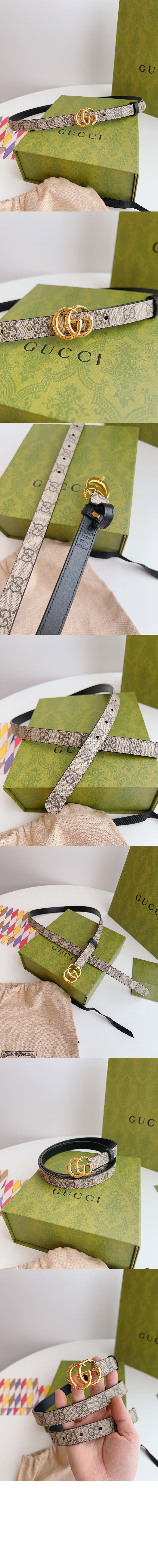 리버서블 씬 벨트 ‎659418 > 구찌