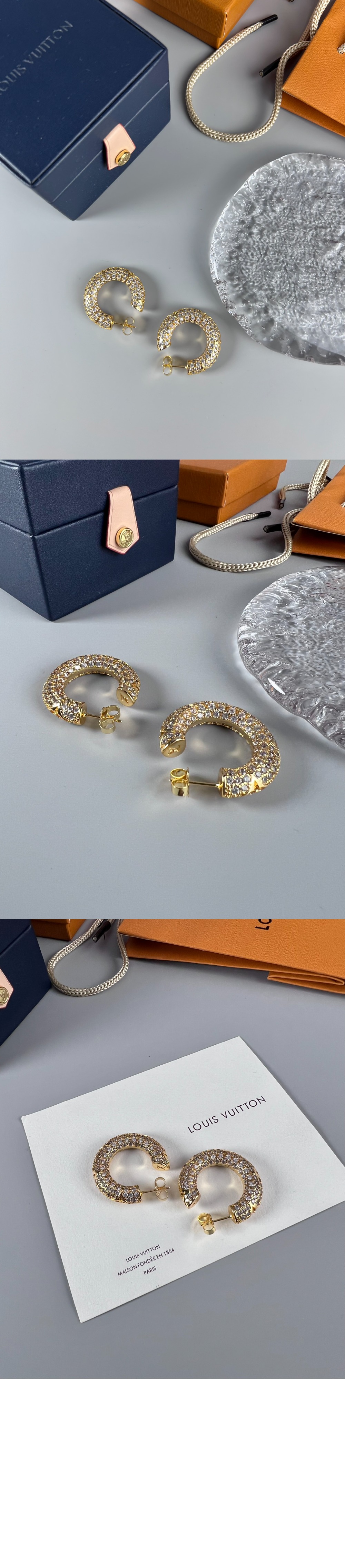 LV 크라운 귀걸이 M01274 > Etc - 기타제품