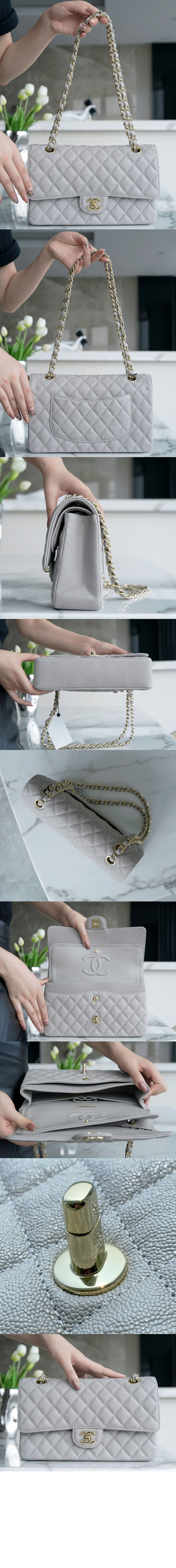 클래식 캐비어 미듐 샴페인골드 A01112 > Classic - 클래식