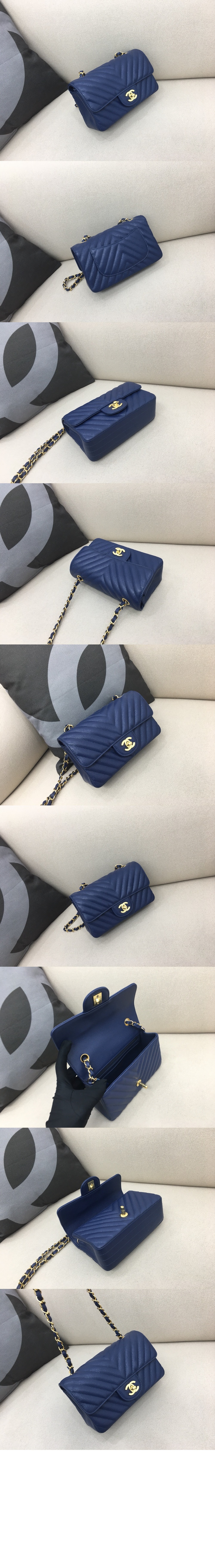 쉐브론 클래식 캐비어 뉴미니 인기색상 A69900 > Classic Chevron - 클래식 쉐브론