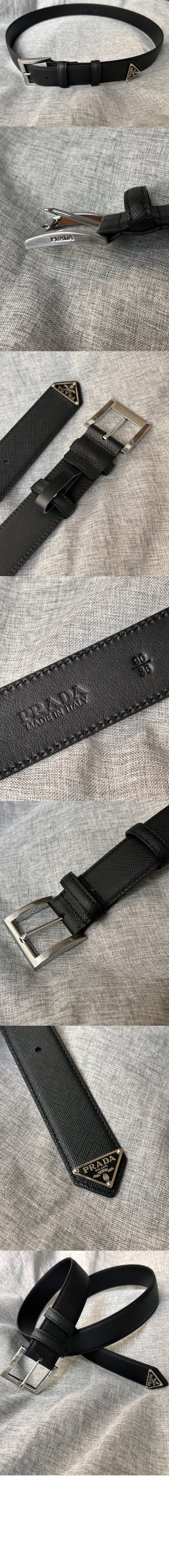 사피아노 가죽 벨트 2CC545 > 프라다
