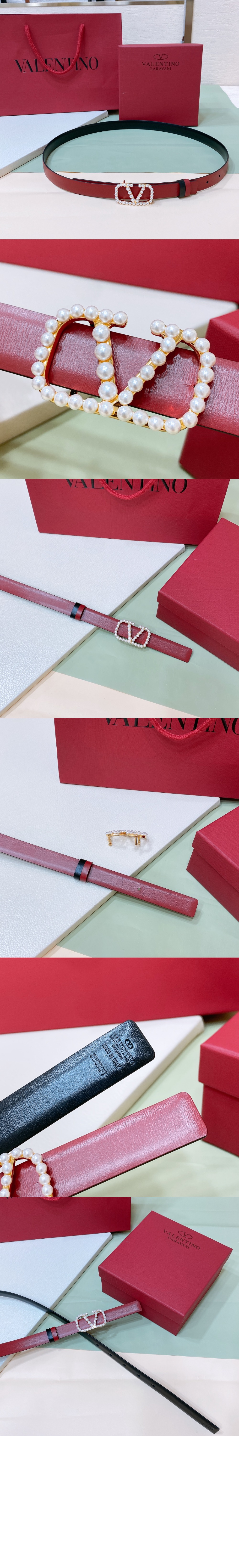 브이로고 리버서블 벨트 > 발렌티노