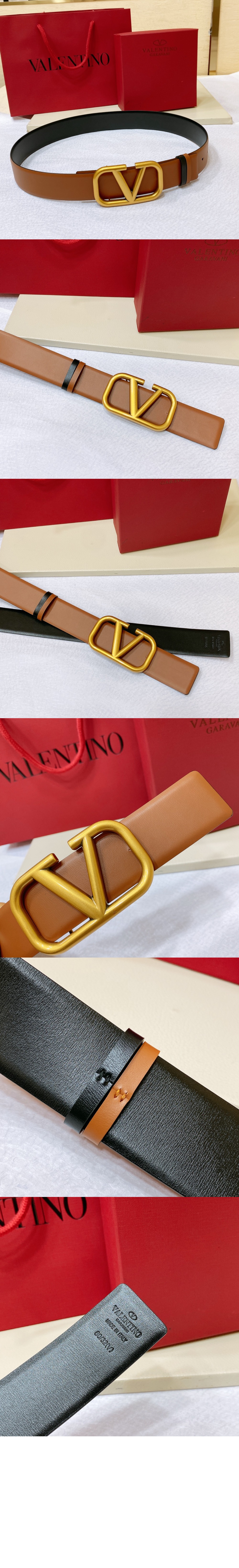브이로고 리버서블 벨트 > 발렌티노