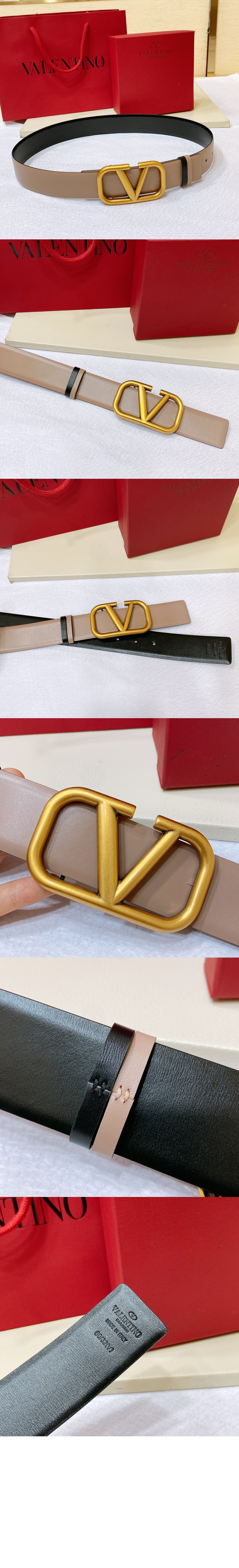 브이로고 리버서블 벨트 > 발렌티노