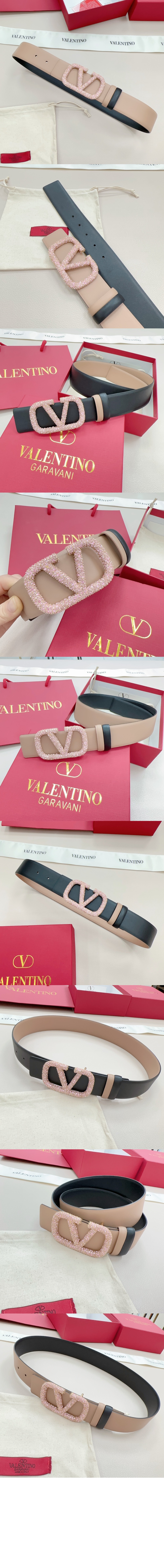 브이로고 리버서블 벨트 > 발렌티노