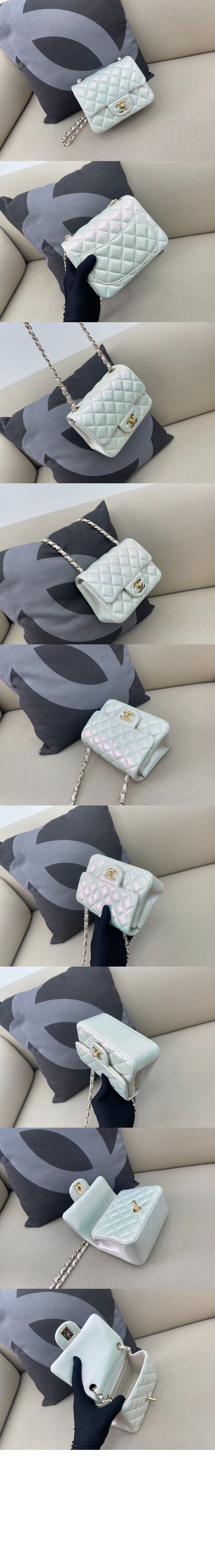 클래식 램스킨 쁘띠삭 샴페인골드 A35200 > Classic - 클래식