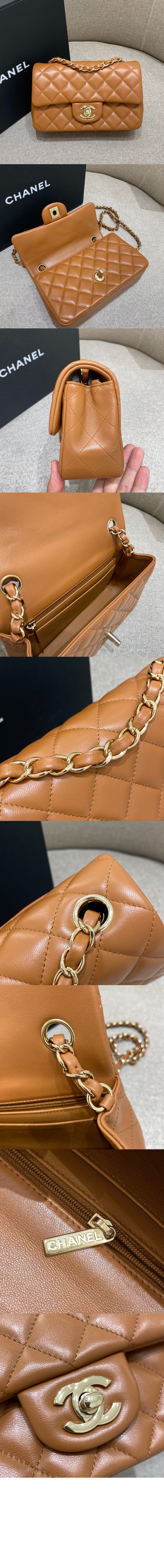 클래식 램스킨 뉴미니 샴페인골드 A69900 > Classic - 클래식