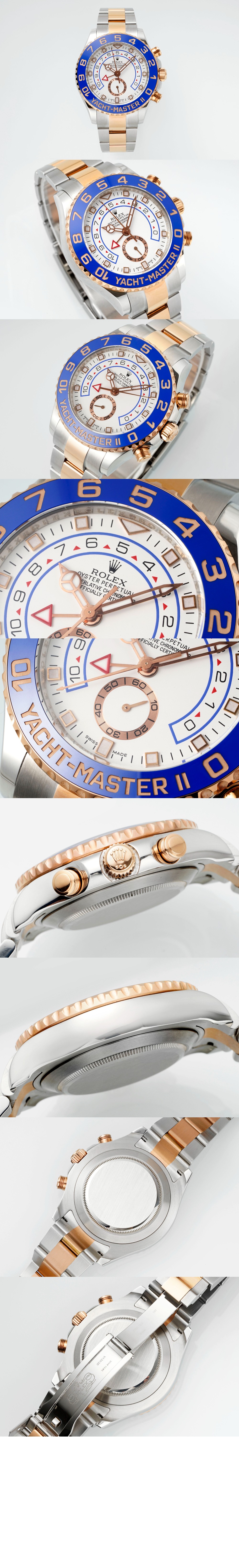 요트마스터 II 콤비 44 116681 > Yacht-Master - 요트 마스터