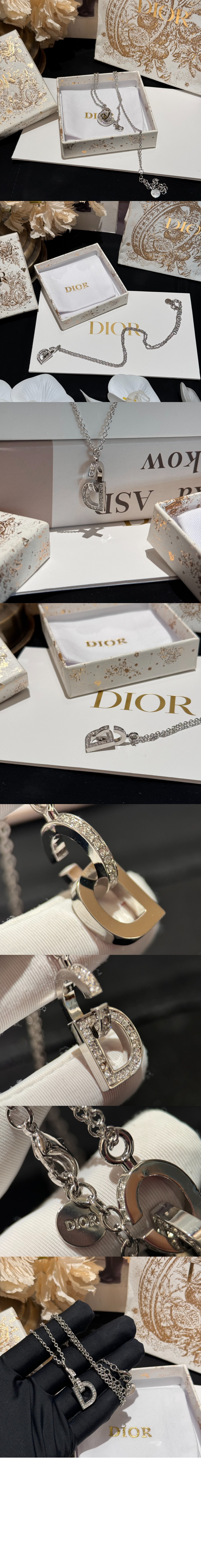 CD Lock 목걸이 N2289 > 디올