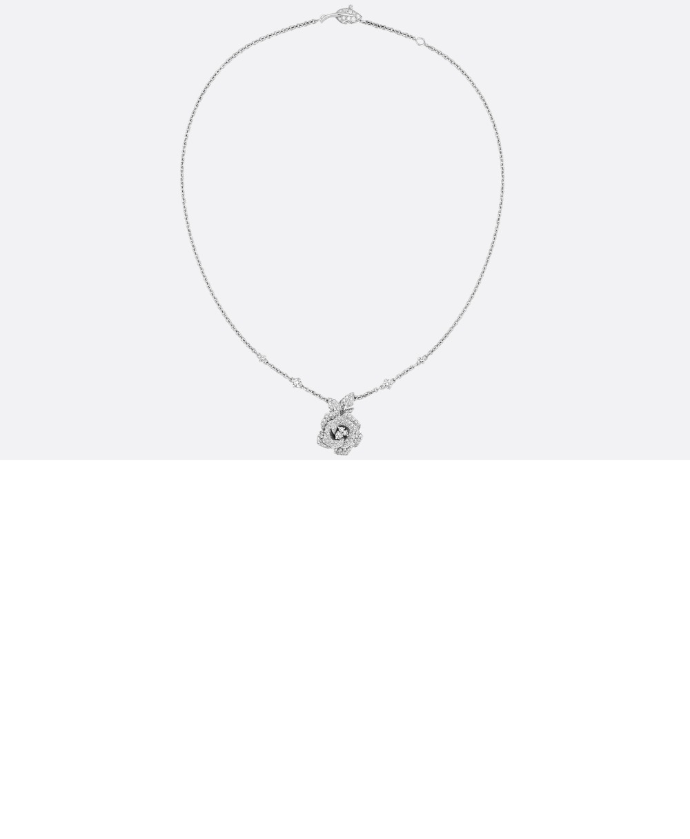 Rose Dior Bagatelle 미디엄 목걸이 JBAG9 > 디올