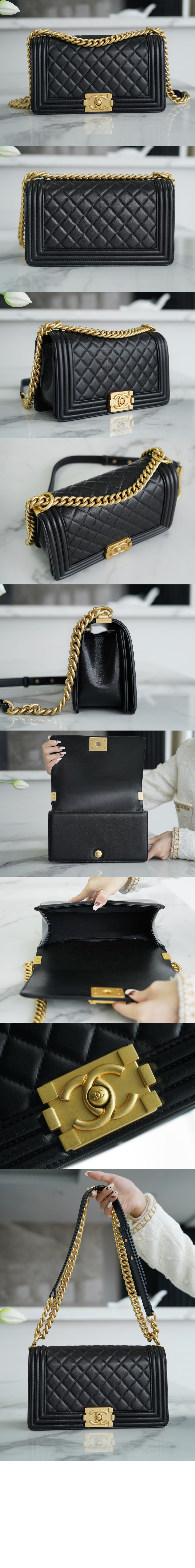 보이백 램스킨 미듐 A67086 > Boy - 보이백