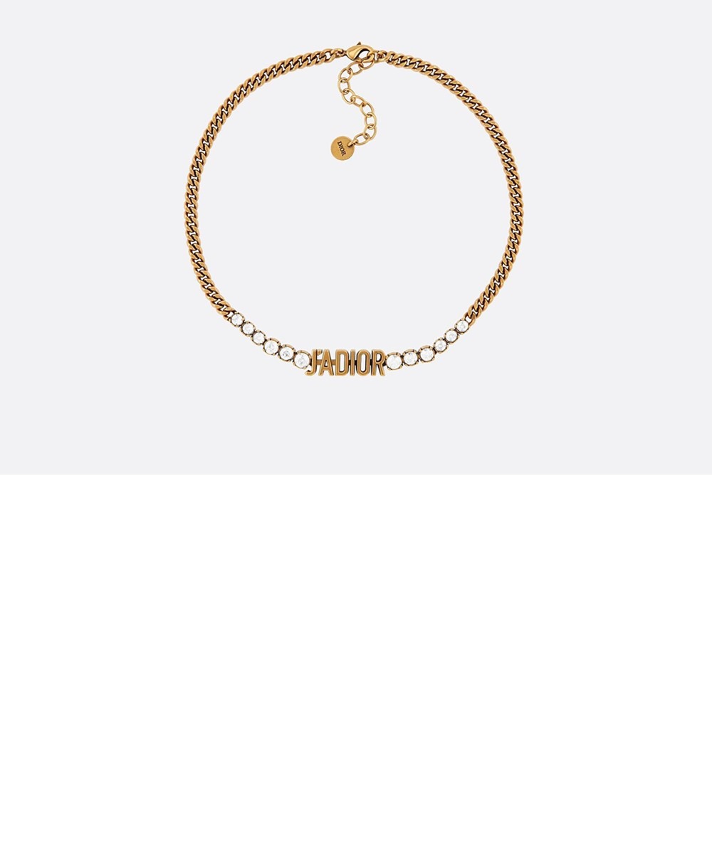 자디올 초커 목걸이 N1595 > 디올