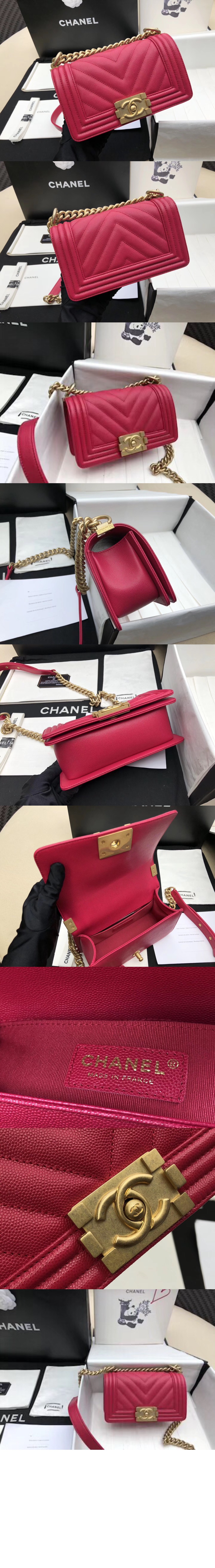 쉐브론 보이백 캐비어 스몰 인기색상 A67085 > Boy Chevron - 보이 쉐브론