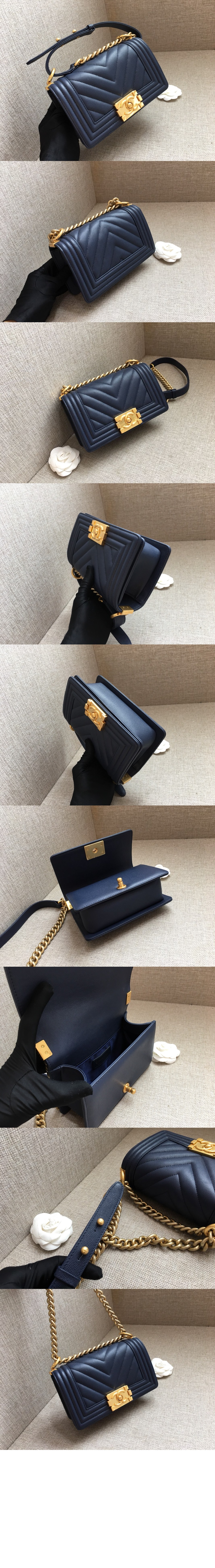 쉐브론 보이백 캐비어 스몰 인기색상 A67085 > Boy Chevron - 보이 쉐브론