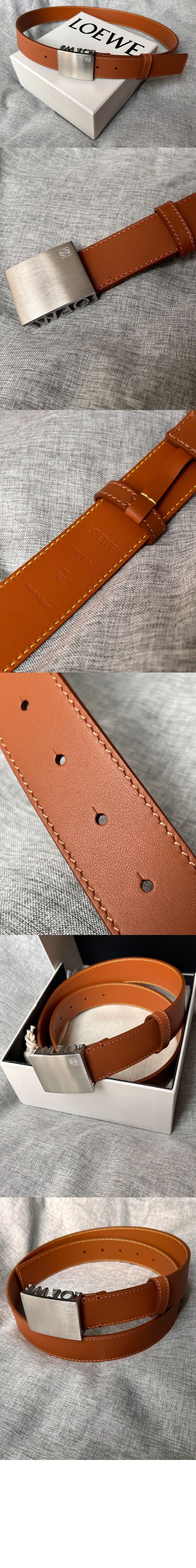 로에베 플라크 벨트 > 로에베